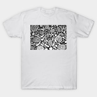 Black and White Turtles T-Shirt